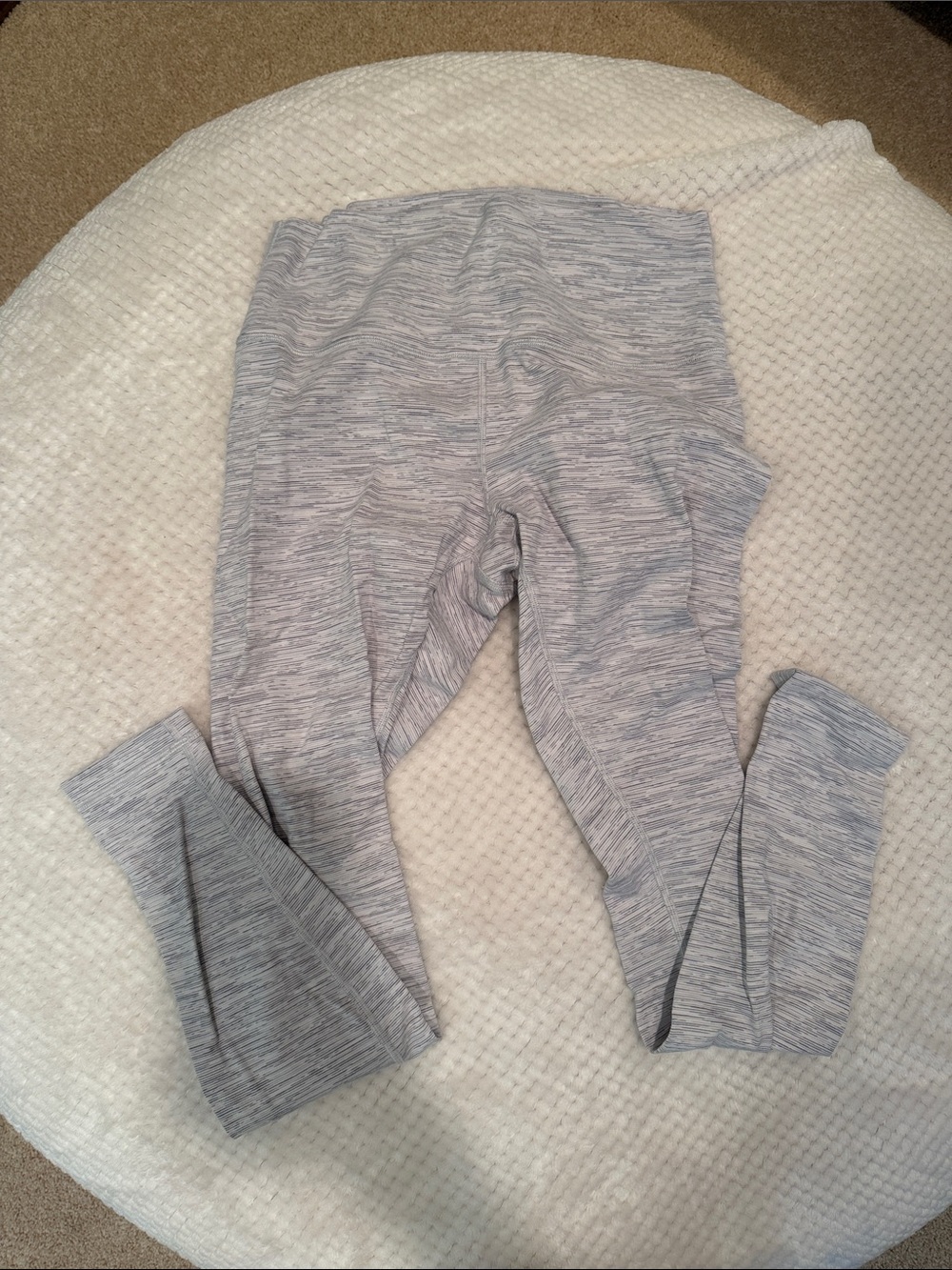lululemon athletica Gray Space-Dye Leggings